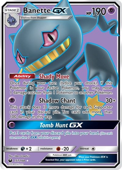 CES: Banette GX (Full Art) (Holofoil)