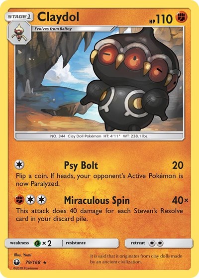 CES: Claydol (Reverse Holofoil)
