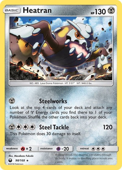 CES: Heatran (Reverse Holofoil)