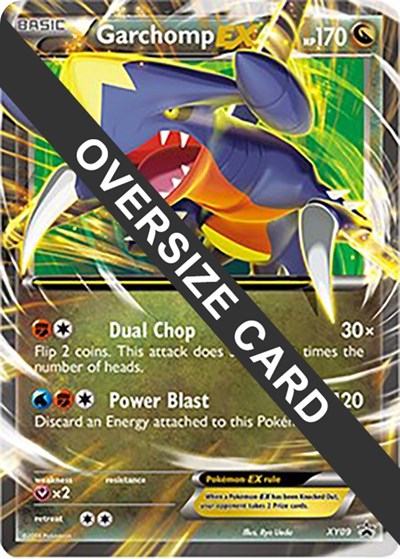 PR: Garchomp EX - XY09 (XY Black Star Promo) (Holofoil)