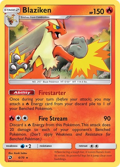 DRM: Blaziken (Holofoil)