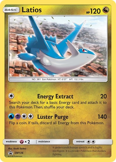 SMP: Latios - SM136 (Holofoil)
