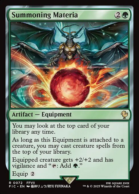 FIC: Summoning Materia (Foil)