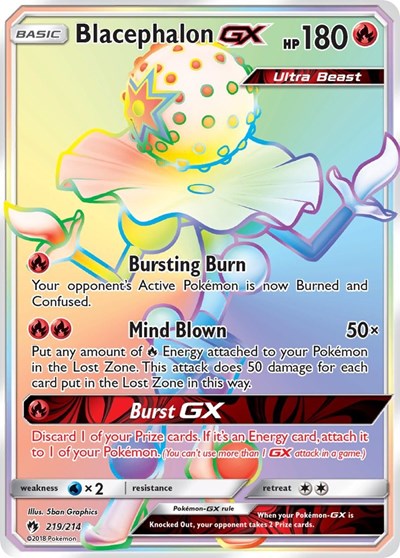 SM8: Blacephalon GX (Secret) (Holofoil)