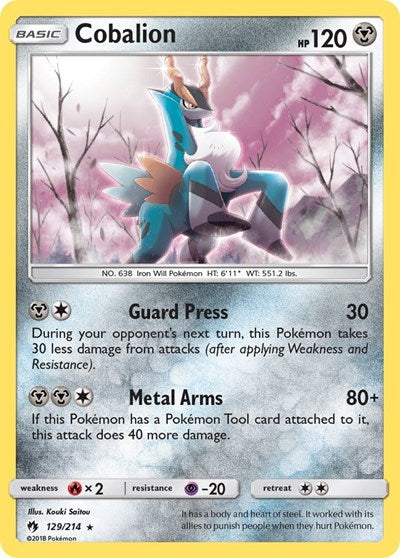 SM8: Cobalion (Reverse Holofoil)
