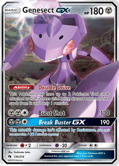 SM8: Genesect GX (Holofoil)