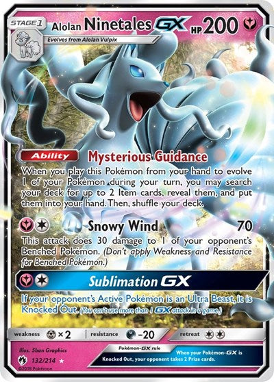 SM8: Alolan Ninetales GX (Holofoil)