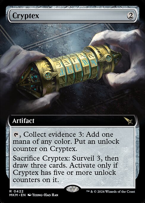 MKM: Cryptex (Extended Art) (Foil)