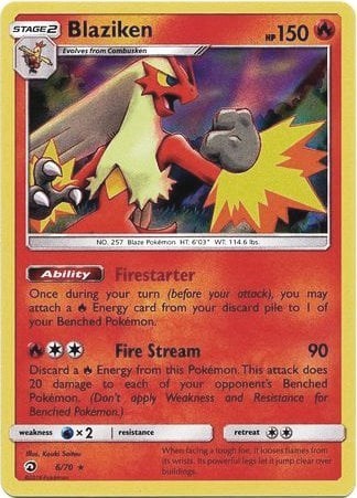 PR: Blaziken - 6/70 (Dragon Majesty)