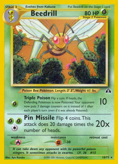 Beedrill 18/75 Unlimited Neo Discovery