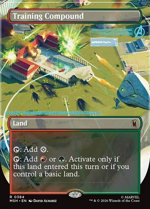 MSH: Training Compound (Borderless) (Foil)