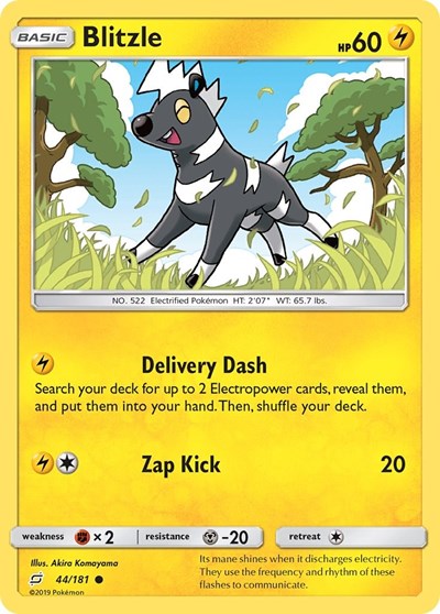 SM9: Blitzle (Reverse Holofoil)
