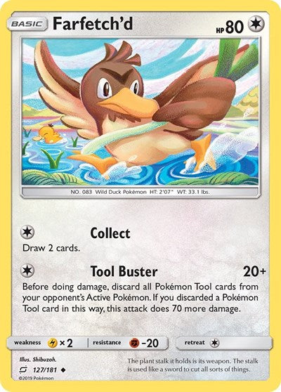 SM9: Farfetch'd (Reverse Holofoil)
