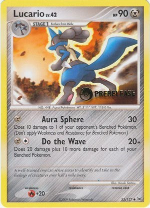 PR: Lucario - 53/127 (Prerelease)