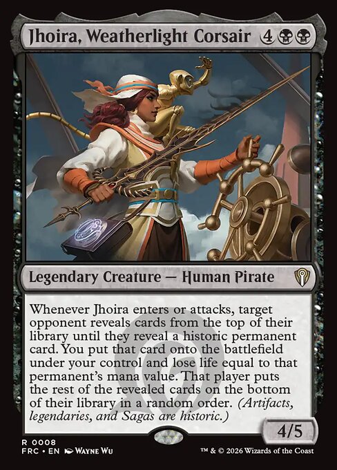 FRC: Jhoira, Weatherlight Corsair