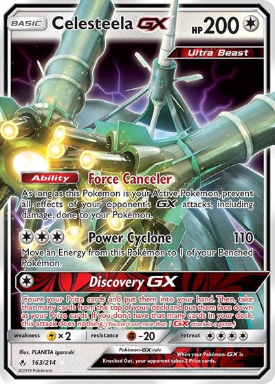 SM10: Celesteela GX (Holofoil)