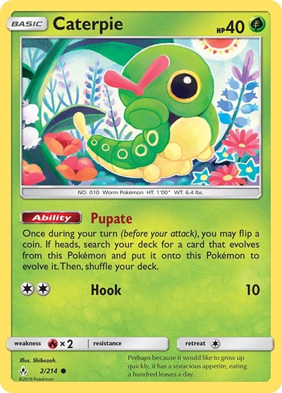 SM10: Caterpie (Reverse Holofoil)