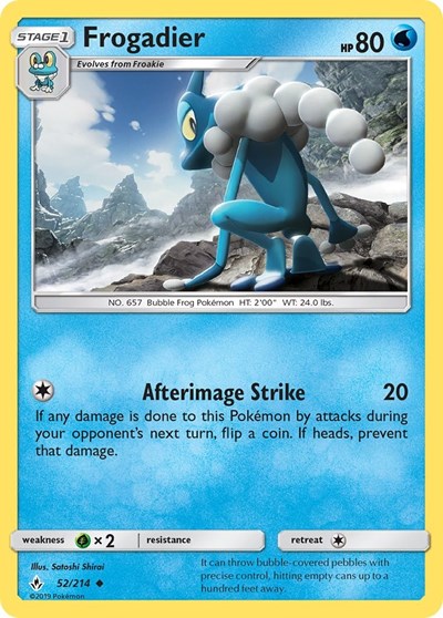 SM10: Frogadier (Reverse Holofoil)