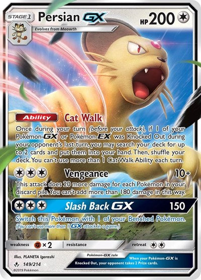 SM10: Persian GX (Holofoil)