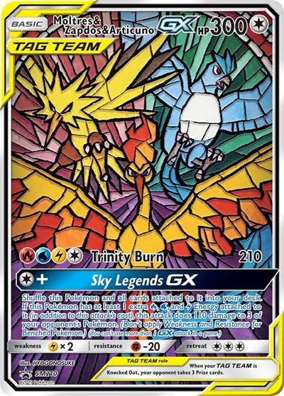SMP: Moltres & Zapdos & Articuno GX (Holofoil)