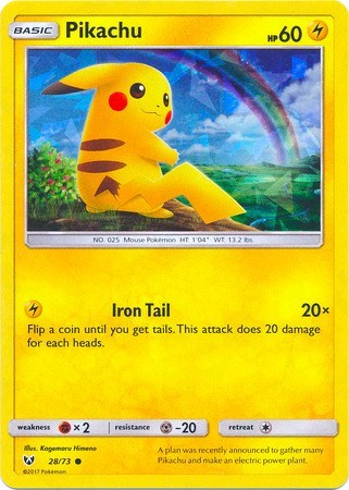 PR: Pikachu - 28/73 (Cracked Ice Holo) (Holofoil)