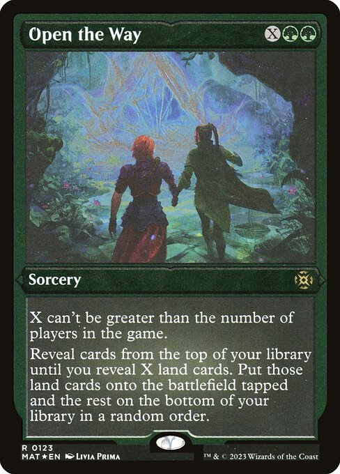 MAT: Open the Way (Foil Etched)