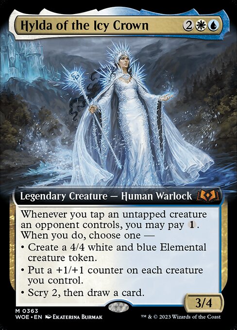 WOE: Hylda of the Icy Crown (Extended Art) (Foil)