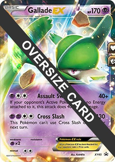PR: Gallade EX - XY45 (XY Black Star Promo) (Holofoil)
