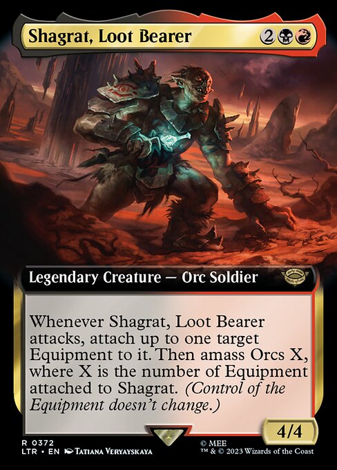 LTR: Shagrat, Loot Bearer (Extended Art)