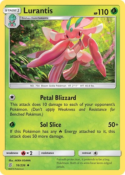 SM11: Lurantis (Reverse Holofoil)
