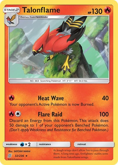 SM11: Talonflame (Reverse Holofoil)