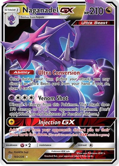 SM11: Naganadel GX (Holofoil)