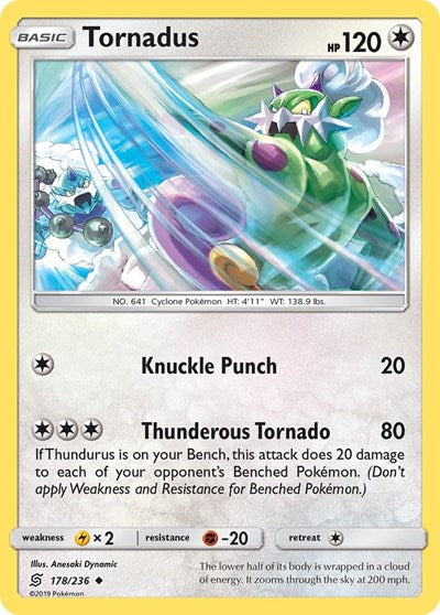 SM11: Tornadus (Reverse Holofoil)
