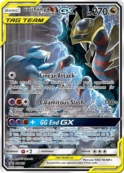 SMP: Garchomp & Giratina GX - SM193 (Holofoil)