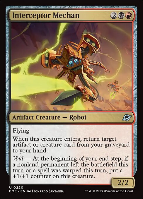 EOE: Interceptor Mechan