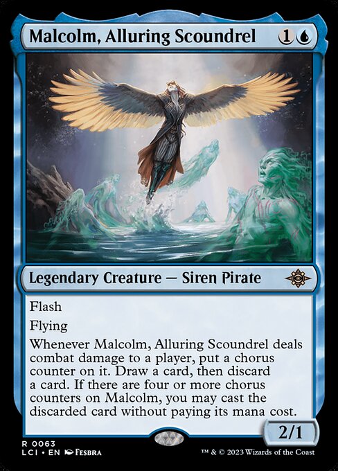 LCI: Malcolm, Alluring Scoundrel (Foil)