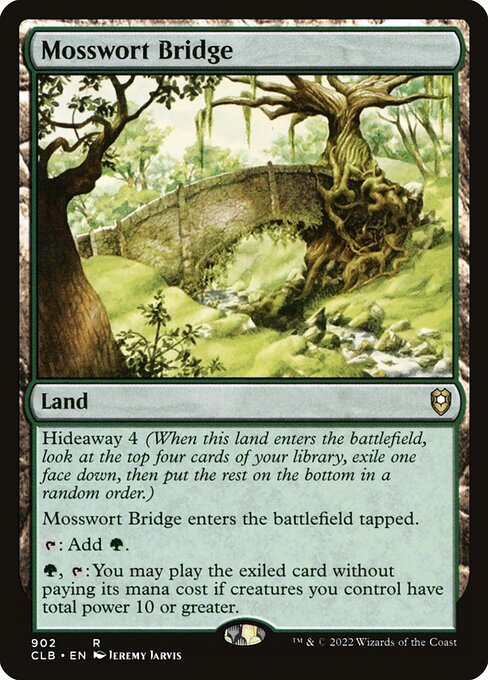CLB: Mosswort Bridge