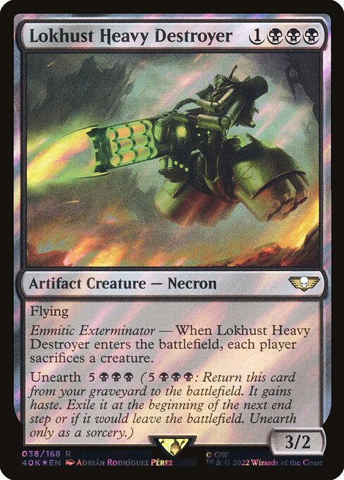 40K: Lokhust Heavy Destroyer (Surge Foil)