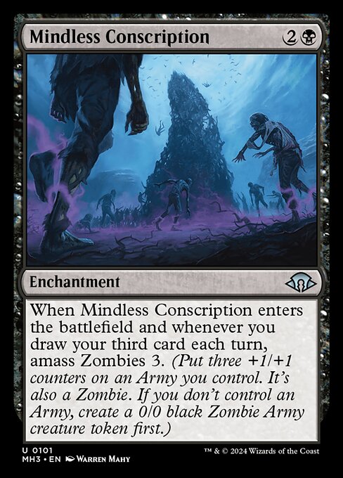 MH3: Mindless Conscription (Foil)