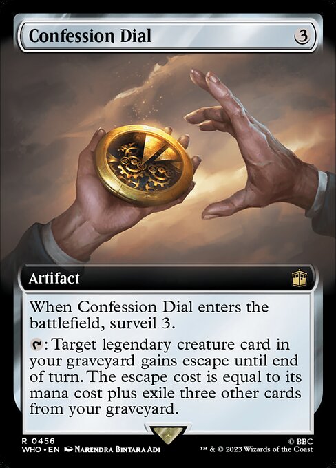 WHO: Confession Dial (Extended Art)