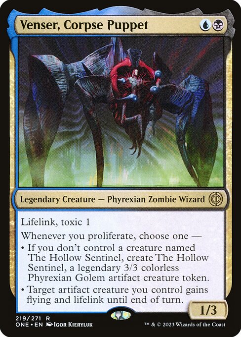 ONE: Venser, Corpse Puppet (Foil)