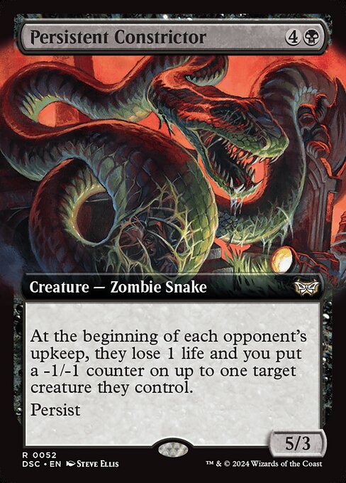 DSC: Persistent Constrictor (Extended Art) (Foil)