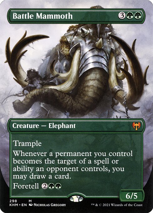 KHM: Battle Mammoth (Borderless) (Foil)