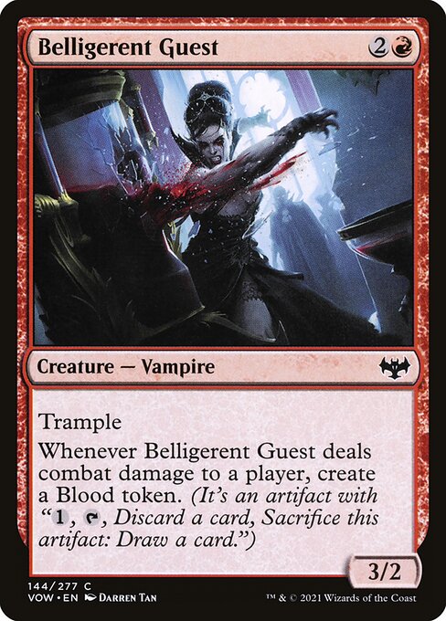 VOW: Belligerent Guest