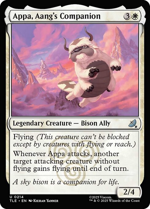 TLE: Appa, Aang's Companion (0214) (Foil)