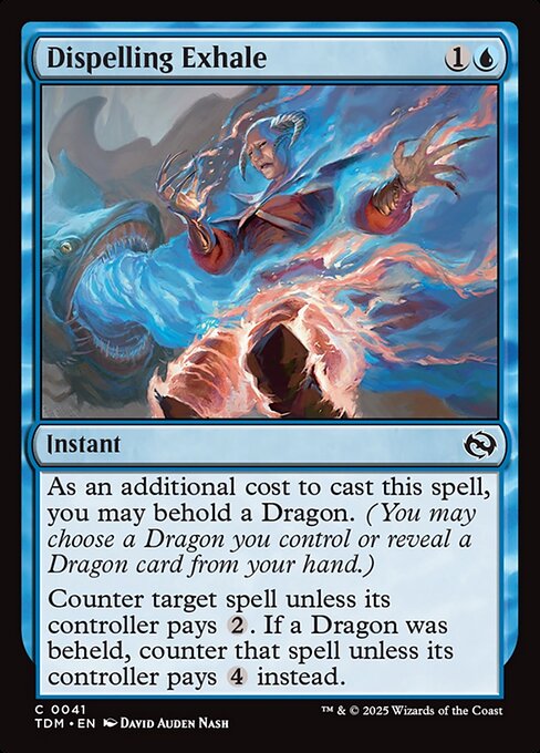 TDM: Dispelling Exhale