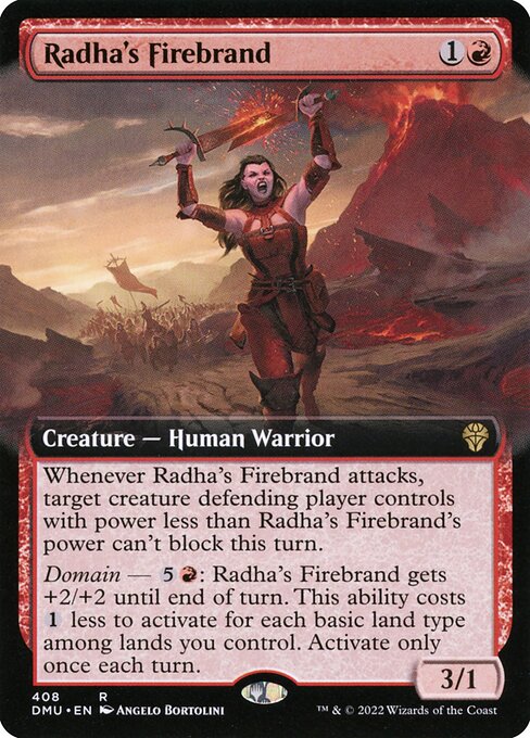 DMU: Radha's Firebrand (Extended Art) (Foil)