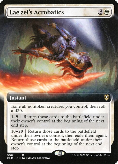 CLB: Lae'zel's Acrobatics (Extended Art) (Foil)
