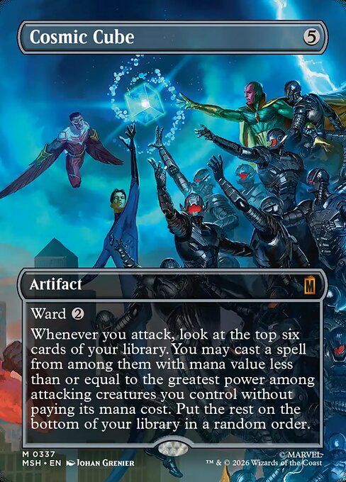 MSH: Cosmic Cube (Borderless) (0337) (Foil)