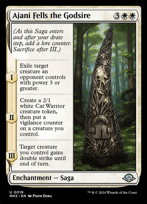 MH3: Ajani Fells the Godsire (Foil)